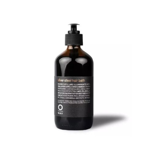 SILVER STEEL HAIR BATH
